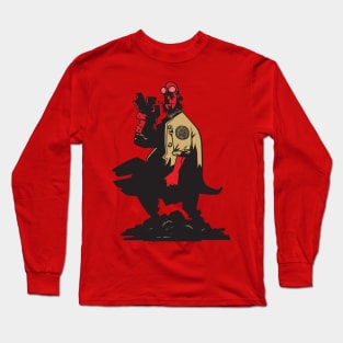 Hellboy Color Long Sleeve T-Shirt